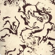 Tapis 145 - Poseidon - Boca Do Lobo botanic silk rug with natural colors - Pacific Compagnie.