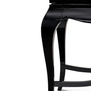 Vitrine 145 - Case palace - Étagère en bois massif avec détails en laiton - Pacific Compagnie.