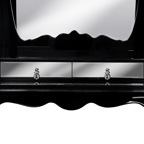 Vitrine 145 - Palace - Wooden and brass display case with ample storage space - Pacific Compagnie.