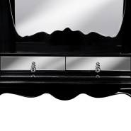 Vitrine 145 - Palace - Wooden and brass display case with ample storage space - Pacific Compagnie.