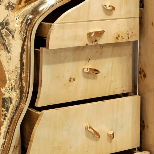 Cabinet 145 - Lapiaz - Cabinet en bois avec finition noir mat - Pacific Compagnie.