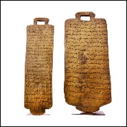 Sculpture PC - Koranic Tablets - Minimaliste - Pacific Compagnie.