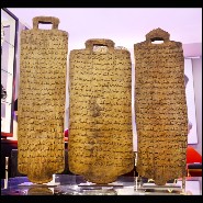 Sculpture PC - Koranic Tablets - Bureau - Pacific Compagnie.
