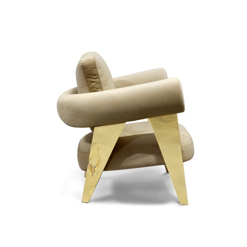 Fauteuil 145 - Ethereal - Fauteuil contemporain avec matériau de qualité - Pacific Compagnie.