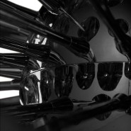 Lampe suspension 145 - Newton - Lampe en version petite, dimensions 70x130 cm - Pacific Compagnie.