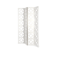 Paravent 145 - Jay - Tall black wooden screen with lacquered finish - Pacific Compagnie.