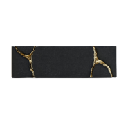 Tête de lit 145 - Lapiaz - Polished brass and velvet headboard for modern bedrooms - Pacific Compagnie.