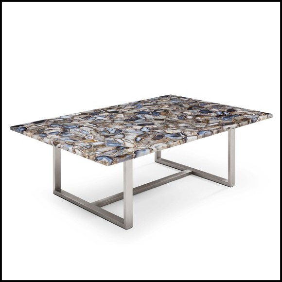 Table basse 162 - Agate Stone - Design - Pacific Compagnie.