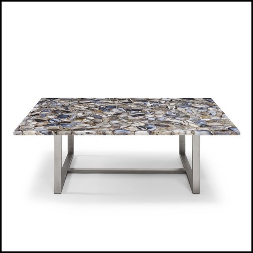 Table basse 162 - Agate Stone - Salon - Pacific Compagnie.