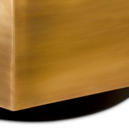 Pot 24 - Montura - Planter in aged brass finish with stainless steel construction - Pacific Compagnie.