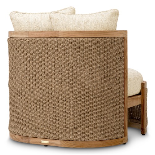 Chaise d'extérieur 24 - Marenzo - Natural Arden colored outdoor chair - Pacific Compagnie.