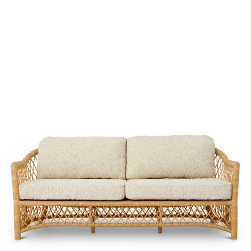 Canapé d'extérieur 24 - Riverton - Outdoor sofa in natural rattan - Pacific Compagnie.