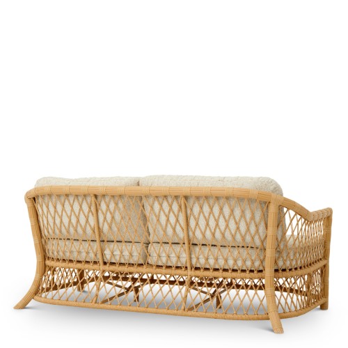 Canapé d'extérieur 24 - Riverton - Spacious outdoor sofa with rattan frame - Pacific Compagnie.