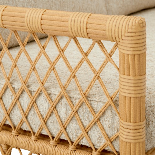 Canapé d'extérieur 24 - Riverton - Comfortable outdoor seating with fabric upholstery - Pacific Compagnie.