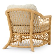 Fauteuil 24 - Riverton - Fauteuil de patio avec dimensions L75 x P86 x H82 cm - Pacific Compagnie.