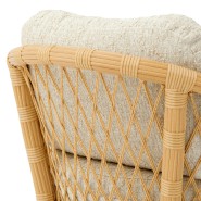Fauteuil 24 - Riverton - Chaise d'extérieur en tissu avec design moderne - Pacific Compagnie.