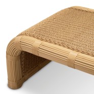 Table basse d'extérieur 24 - Riverton - Rattan outdoor coffee table for patio and poolside areas - Pacific Compagnie.