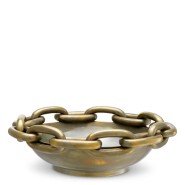Bol 24 - Merona - Modern aged brass bowl for home interior design - Pacific Compagnie.