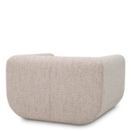 Fauteuil 24 - Barrow - Vireton beige accent armchair with wooden details - Pacific Compagnie.