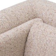 Fauteuil 24 - Barrow - Stylish beige and black wooden armchair for indoor spaces - Pacific Compagnie.