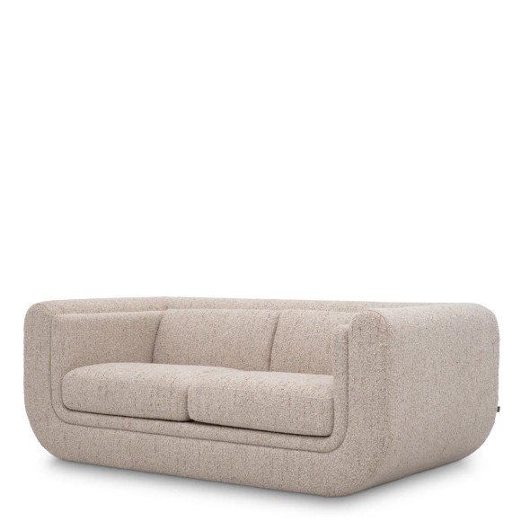Canapé 24 - Barrow - Spacious beige sofa with black wood feet, perfect for cozy living rooms - Pacific Compagnie.