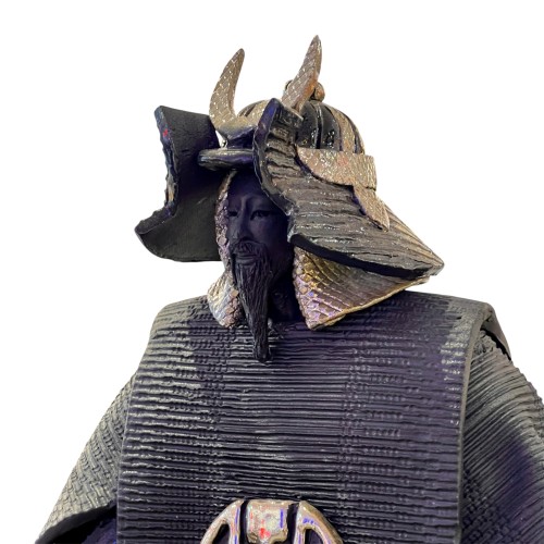 Sculpture PC - Samouraï Noir | Figurine de samouraï en noir pour collectionneur, modèle unique - Pacific Compagnie.