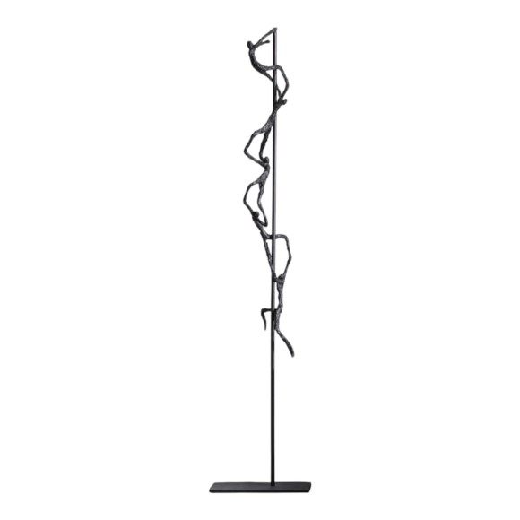 Sculpture PC - To Depend - Bronze sculpture with intricate details, standing 182 cm tall - Pacific Compagnie.