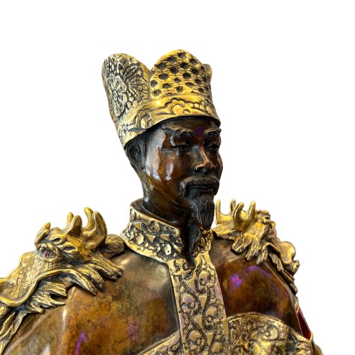 Sculpture Empereur Wang Mang - Pacific Compagnie
