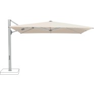 Parasol 86 - Ambiente Nova - Parasol de jardin en aluminium anodisé naturel - Pacific Compagnie.