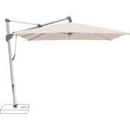 Parasol 86 - Sombrano S+ - Large aluminum sunshade with natural anodized and anthracite finish - Pacific Compagnie.