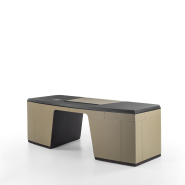 Bureau 163 - Flavio - Luxury wood desk for professional workspace - Pacific Compagnie.