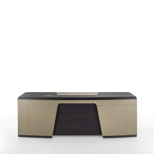 Bureau 163 - Flavio - Bureau en bois foncé de la marque Porada - Pacific Compagnie.