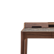 Bureau 163 - Saffo - Meuble de bureau en bois massif de style moderne - Pacific Compagnie.