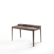 Bureau 163 - Saffo - Bureau en bois avec une finition soignée et des détails raffinés - Pacific Compagnie.