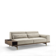 Canapé 163 - Argo - Canapé avec marbre et métal, design luxueux - Pacific Compagnie.