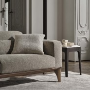 Canapé 163 - Fellow sofa - Canapé en bois avec dimensions L180 × P95 × H42 cm - Pacific Compagnie.