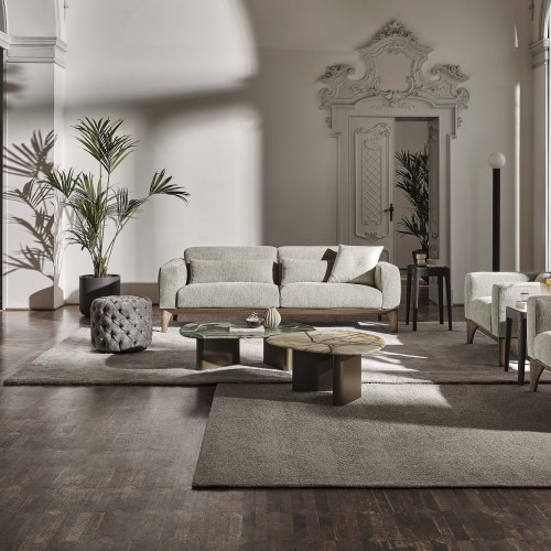 Canapé 163 - Fellow sofa - Canapé Fellow sofa en bois avec couleur bois et matière bois - Pacific Compagnie.