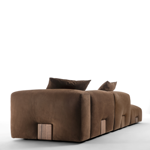 Canapé 163 - Koji - Wooden sofa with modern design - Pacific Compagnie.