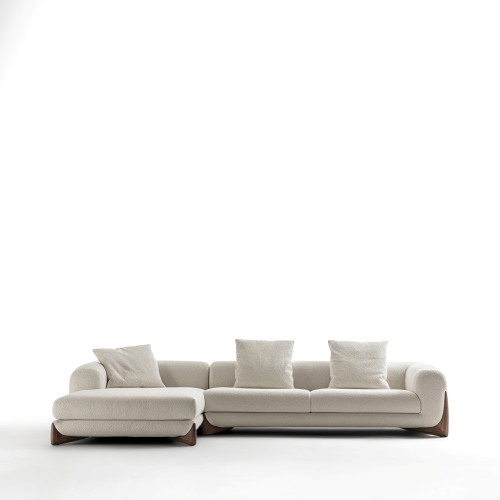 Canapé 163 - Softbay - Wooden canapé with elegant softbay style - Pacific Compagnie.