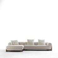Canapé 163 - Softbay - Wooden canapé with elegant softbay style - Pacific Compagnie.