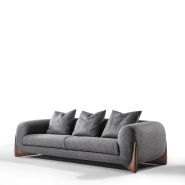 Canapé 163 - Softbay - High-quality wood canapé with sophisticated look - Pacific Compagnie.