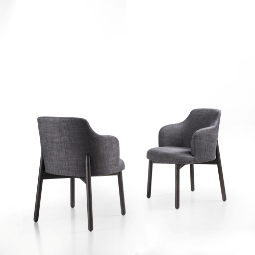 Chaise 163 - Abby - Chaise en bois avec assise confortable - Pacific Compagnie.