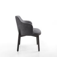 Chaise 163 - Abby - Chaise de décoration en bois pour intérieur - Pacific Compagnie.