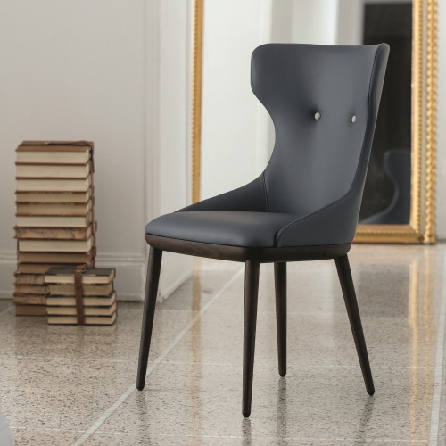 Chaise 163 - Andy - Chaise de luxe en bois, design élégant - Pacific Compagnie.