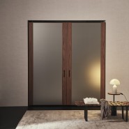 Armoire 163 - Gladko - Grande armoire en bois pour maison contemporaine - Pacific Compagnie.