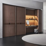 Armoire 163 - My Closet - Modern metal and wood closet storage - Pacific Compagnie.