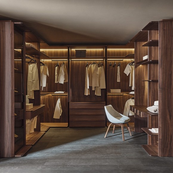 Armoire 163 - My Suite - Large wood armoire with 63 cm width - Pacific Compagnie.