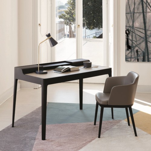 Chaise 163 - Celine | Chaise en bois Porada, modèle 163-Celine, avec dimensions L61 × P55 × H76 cm, en bois massif - Pacific Com