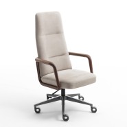 Fauteuil 163 - Cuna - Meuble design en bois et métal pour décoration intérieure - Pacific Compagnie.