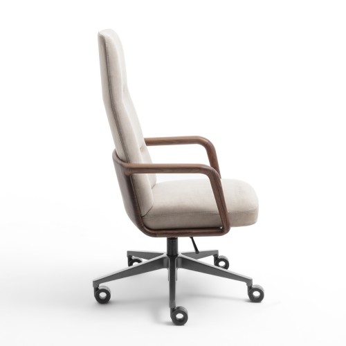 Fauteuil 163 - Cuna - Siège design en métal et bois pour intérieur - Pacific Compagnie.